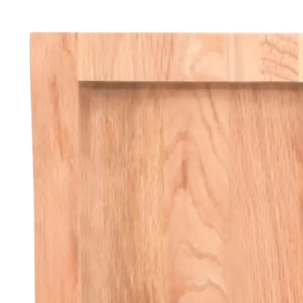 vidaXL Kontorsmöbler>Bordsskiva ljus 120x50x(2-6) cm behandlad massiv ek