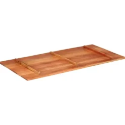 vidaXL Matbord>Bordsskiva massivt akaciaträ 15-16 mm 60x120 cm