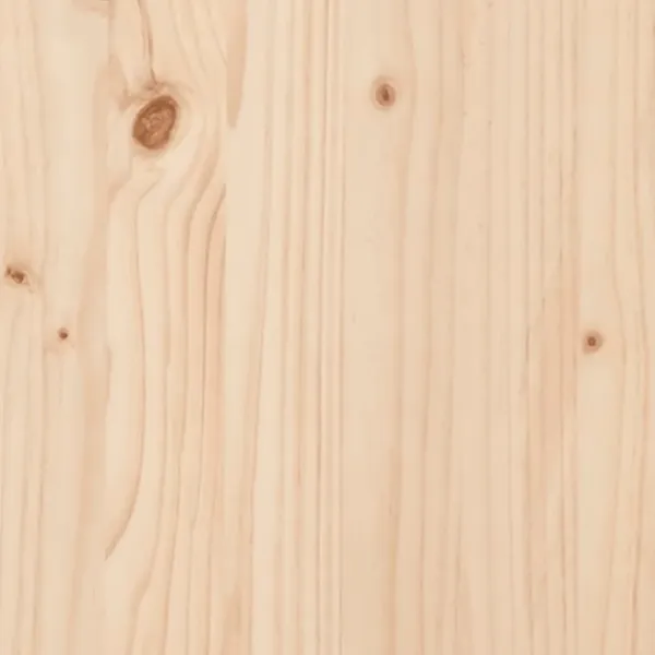 vidaXL Soffbord>Bordsskiva rund Ø50x3 cm massiv furu