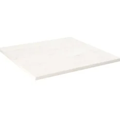 vidaXL Matbord>Bordsskiva 80x80x2,5 cm massiv furu fyrkantig