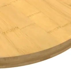 vidaXL Matbord>Bordsskiva Ø50x2,5 cm bambu