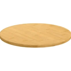vidaXL Matbord>Bordsskiva Ø50x1,5 cm bambu