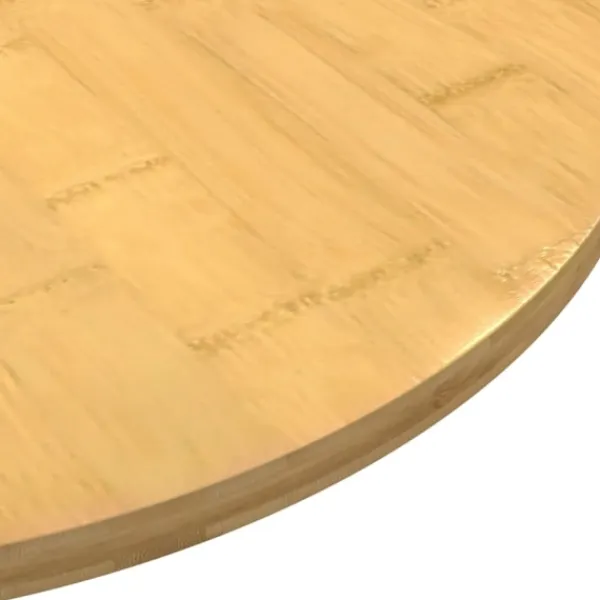 vidaXL Matbord>Bordsskiva Ø50x1,5 cm bambu