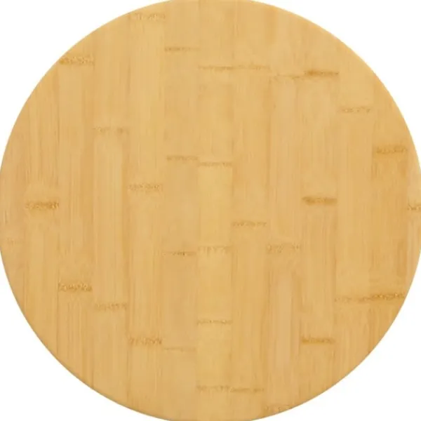 vidaXL Matbord>Bordsskiva Ø30x1,5 cm bambu