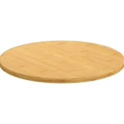 vidaXL Matbord>Bordsskiva Ø30x1,5 cm bambu