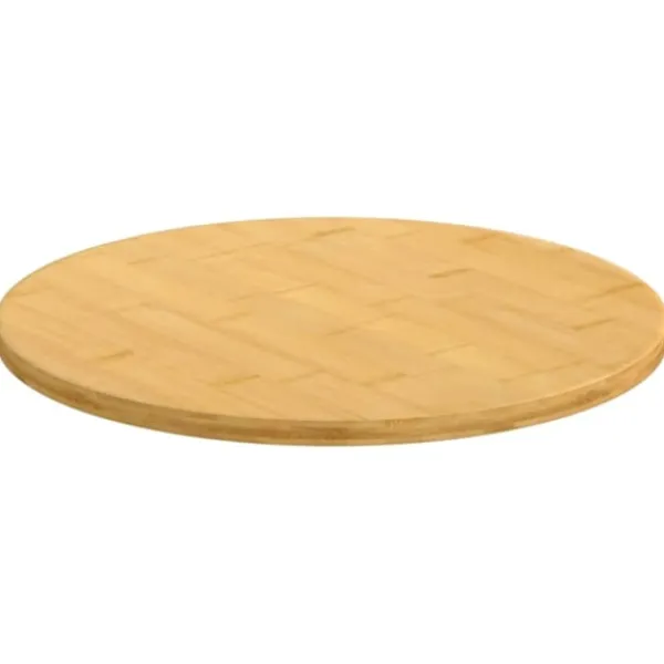 vidaXL Matbord>Bordsskiva Ø30x1,5 cm bambu