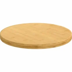 vidaXL Matbord>Bordsskiva Ø40x2,5 cm bambu