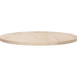 vidaXL Matbord>Bordsskiva Ø70x2,5 cm massiv furu
