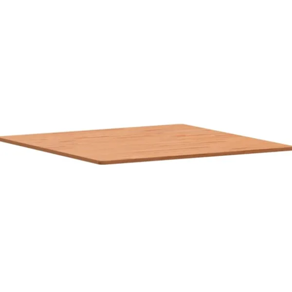 vidaXL Matbord>Bordsskiva 90x90x1,5 cm fyrkantig massivt bokträ