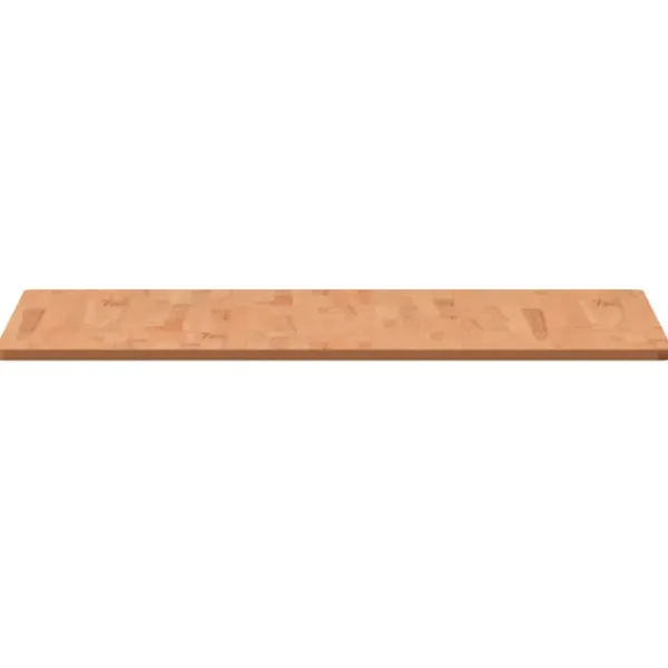 vidaXL Matbord>Bordsskiva 90x90x1,5 cm fyrkantig massivt bokträ