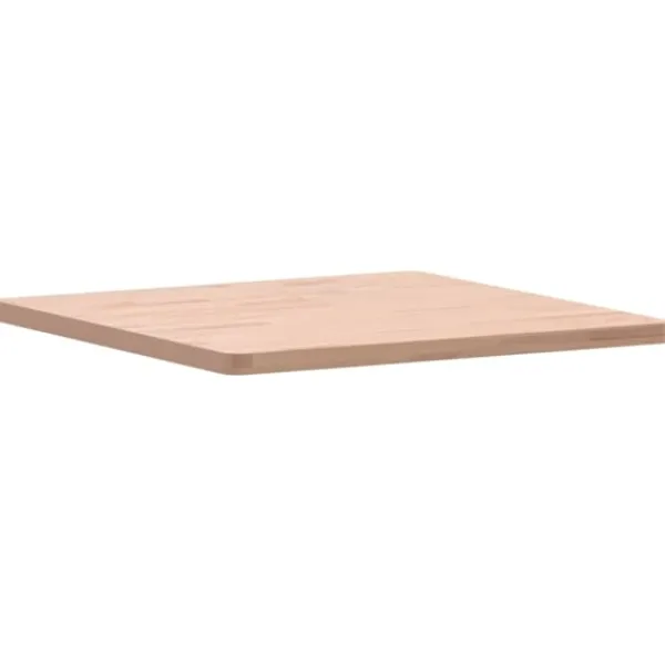 vidaXL Soffbord>Bordsskiva 60x60x2,5 cm fyrkantig massivt bokträ