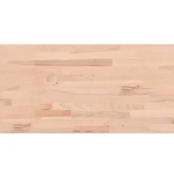 vidaXL Kontorsmöbler>Bordsskiva 100x50x1,5 cm rektangulär massivt bokträ