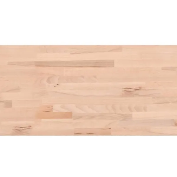 vidaXL Kontorsmöbler>Bordsskiva 100x50x1,5 cm rektangulär massivt bokträ