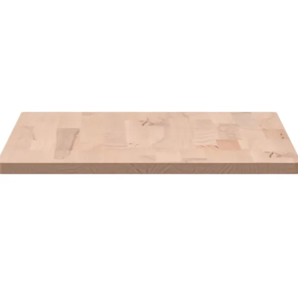 vidaXL Kontorsmöbler>Bordsskiva 100x50x1,5 cm rektangulär massivt bokträ