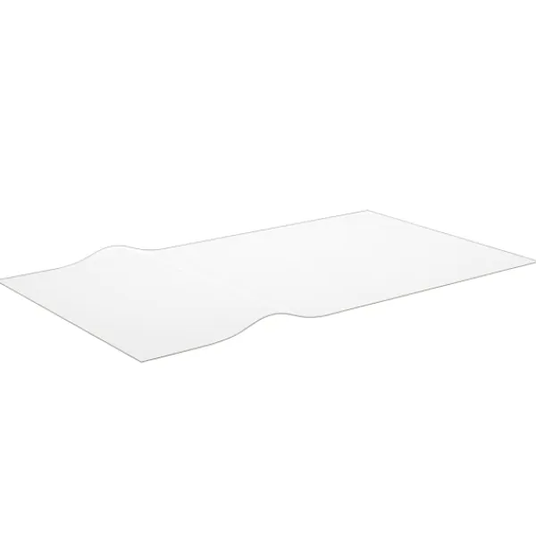 vidaXL Matbord>Bordsskydd matt Ø 180x90 cm 2 mm PVC