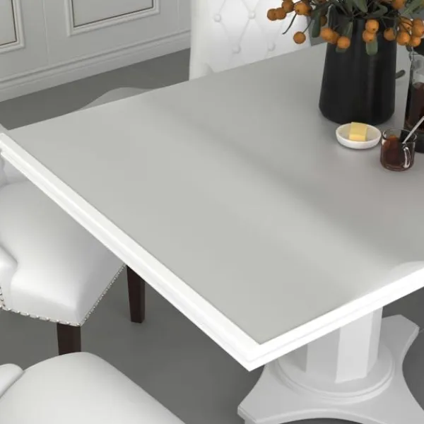 vidaXL Matbord>Bordsskydd matt 160x90 cm 1,6 mm PVC