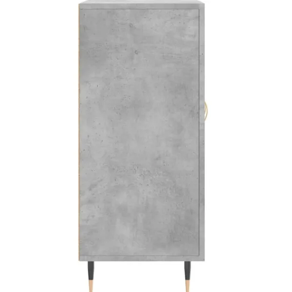 vidaXL Byråer>Byrå betong 90x34x80 cm konstruerat trä