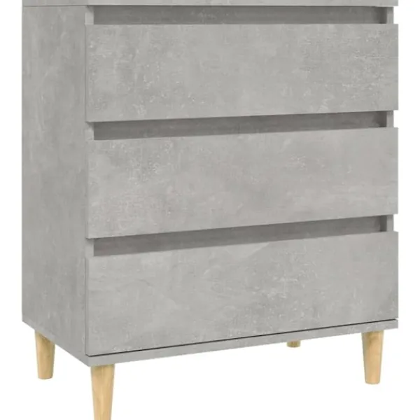 vidaXL Byråer>Byrå betong 60x35x70 cm konstruerat trä