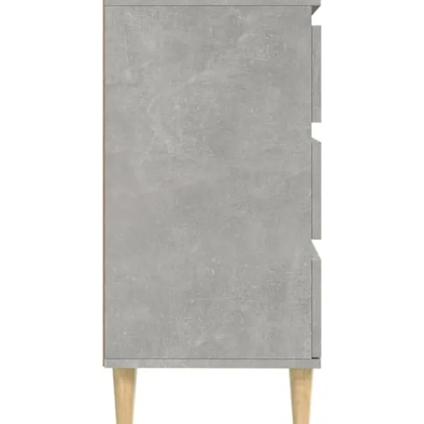 vidaXL Byråer>Byrå betong 60x35x70 cm konstruerat trä