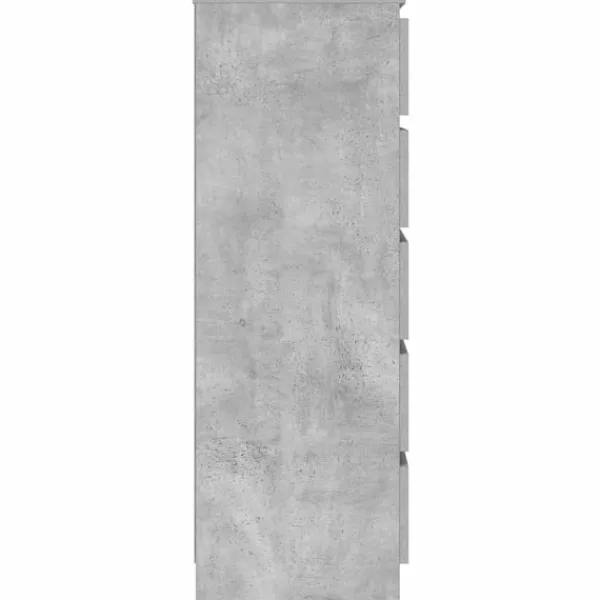 vidaXL Byråer>Byrå betong 60x36x103 cm konstruerat trä