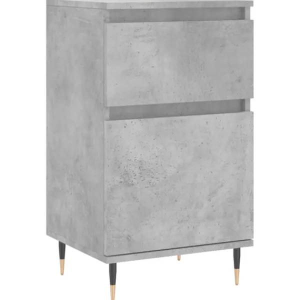 vidaXL Byråer>Byrå betong 40x35x70 cm konstruerat trä