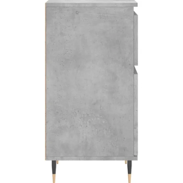 vidaXL Byråer>Byrå betong 40x35x70 cm konstruerat trä