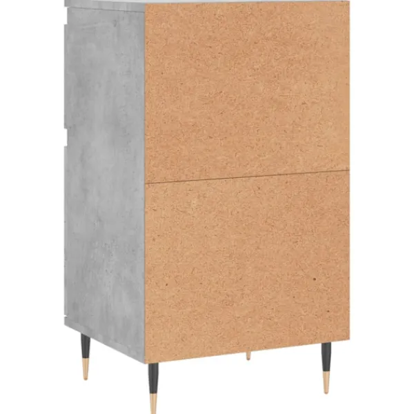 vidaXL Byråer>Byrå betong 40x35x70 cm konstruerat trä