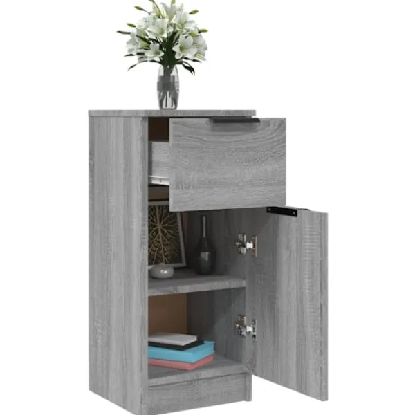 vidaXL Sideboards>Byrå sonoma 30x30x70 cm konstruerat trä
