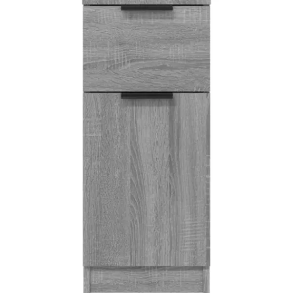 vidaXL Sideboards>Byrå sonoma 30x30x70 cm konstruerat trä