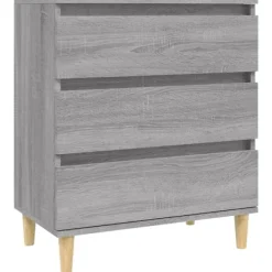 vidaXL Byråer>Byrå sonoma 60x35x70 cm konstruerat trä
