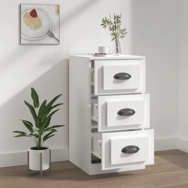 vidaXL Byråer>Byrå 36x35,5x67,5 cm konstruerat trä