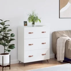 vidaXL Byråer>Byrå 69,5x34x90 cm konstruerat trä