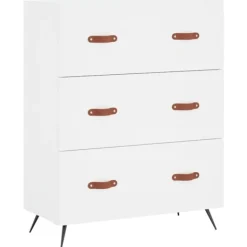 vidaXL Byråer>Byrå 69,5x34x90 cm konstruerat trä