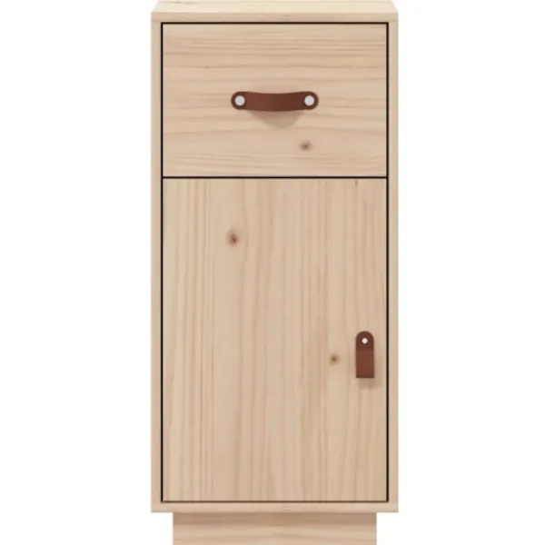 vidaXL Byråer>Byrå 34x40x75 cm massiv furu