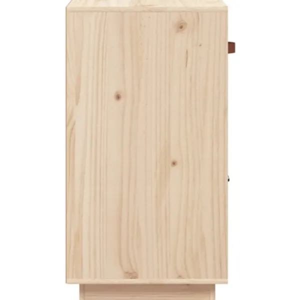 vidaXL Byråer>Byrå 34x40x75 cm massiv furu