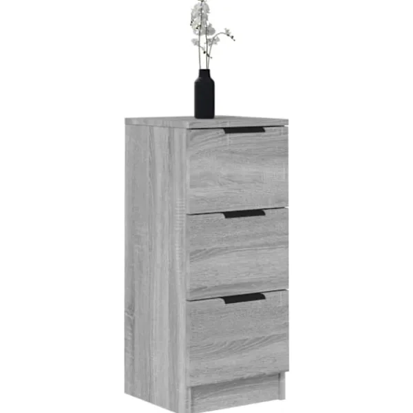 vidaXL Byråer>Byråer 2 st sonoma 30x30x70 cm konstruerat trä