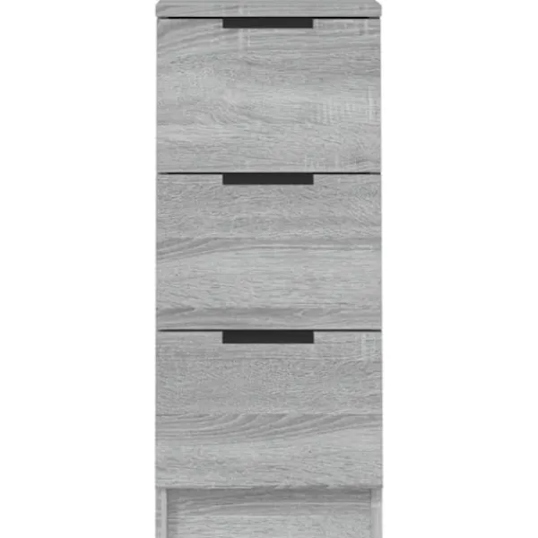 vidaXL Byråer>Byråer 2 st sonoma 30x30x70 cm konstruerat trä