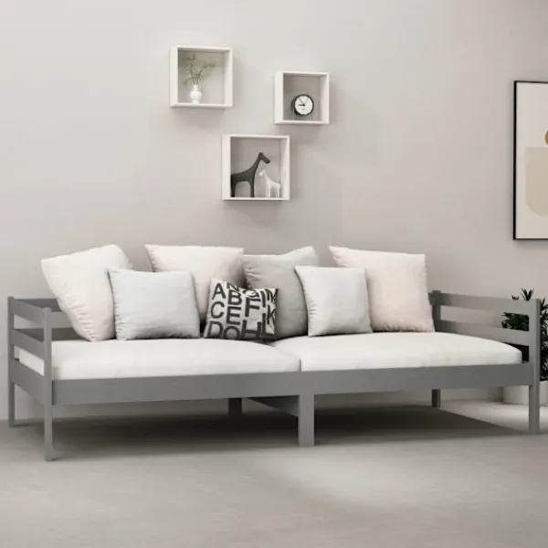 vidaXL Sängar>Dagbädd massiv furu 90x200 cm