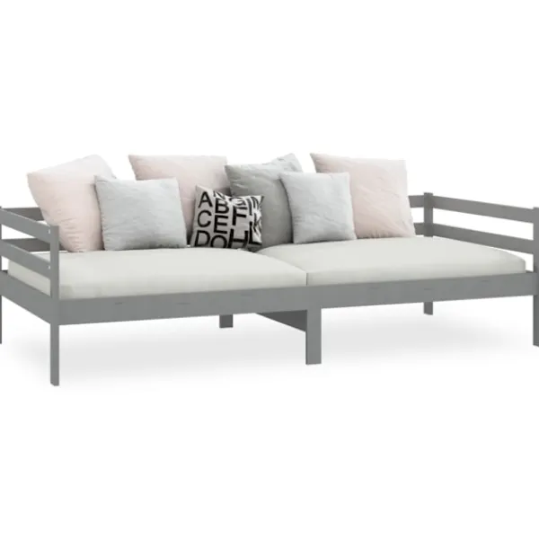 vidaXL Sängar>Dagbädd massiv furu 90x200 cm