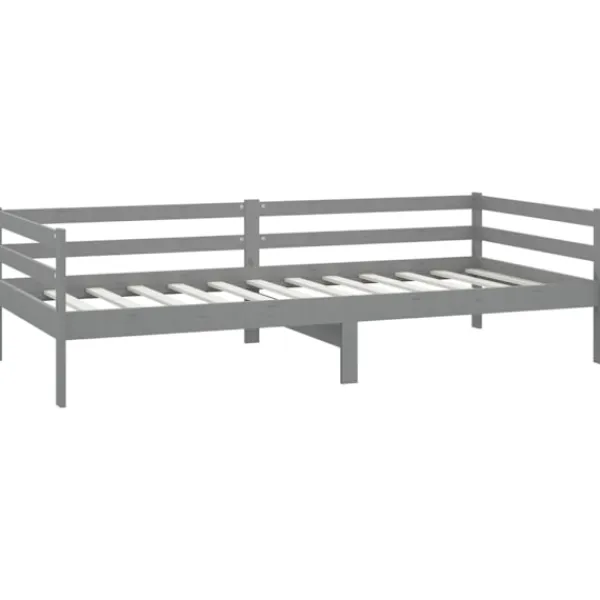 vidaXL Sängar>Dagbädd massiv furu 90x200 cm