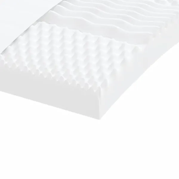 vidaXL Soffor>Dagbädd med extrabädd och madrasser ljus 90x190 cm tyg