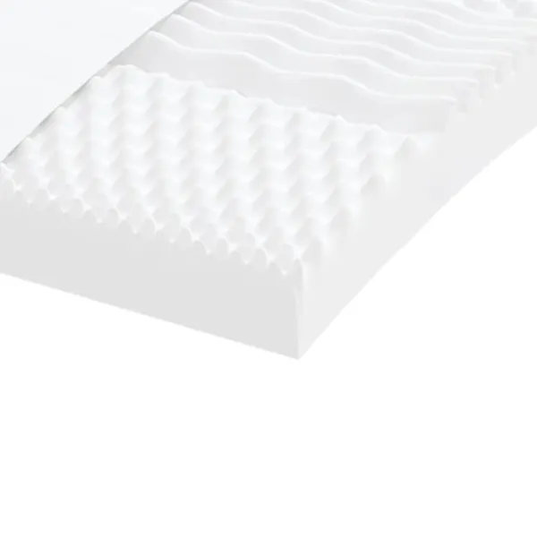 vidaXL Soffor>Dagbädd med extrabädd och madrasser 100x200 cm tyg