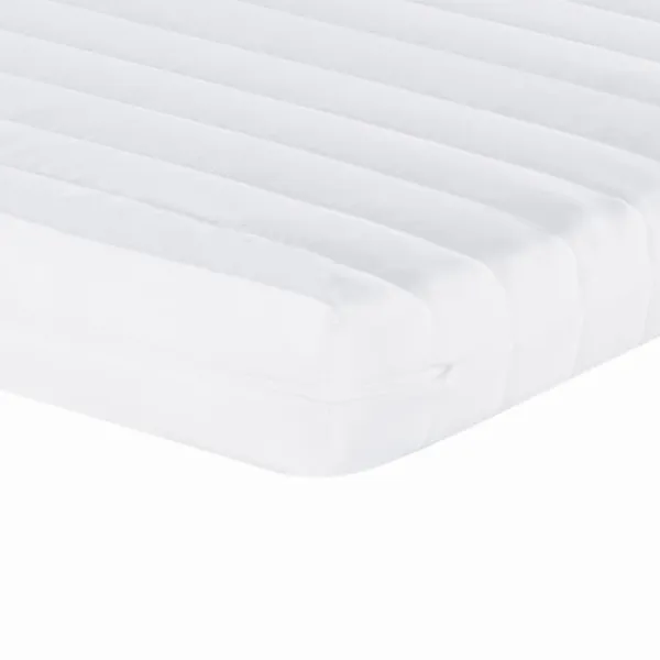 vidaXL Soffor>Dagbädd med extrabädd och madrasser 100x200 cm tyg