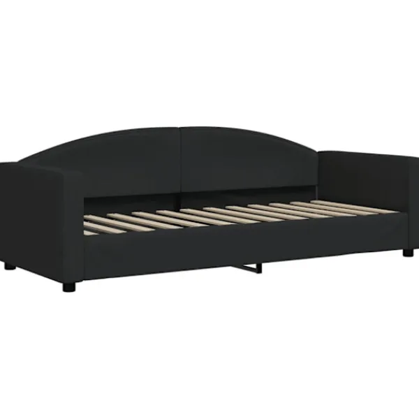 vidaXL Soffor>Dagbädd med madrasser utdragbar 80x200 cm tyg