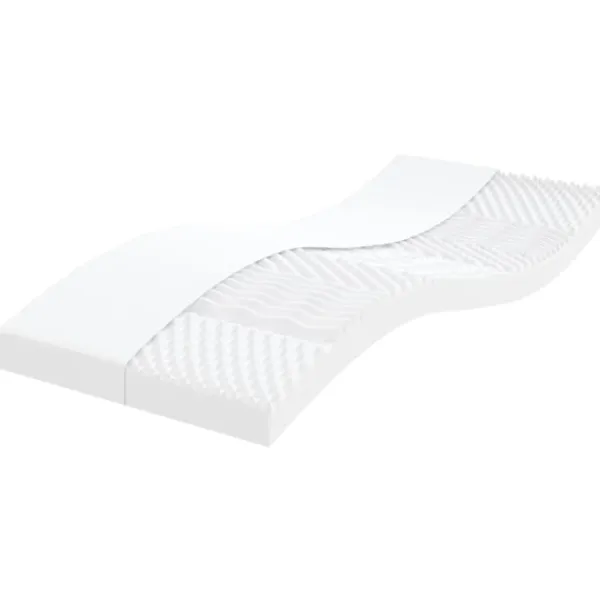 vidaXL Soffor>Dagbädd med madrasser utdragbar 80x200 cm tyg