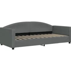 vidaXL Soffor>Dagbädd mörk 90x200 cm tyg