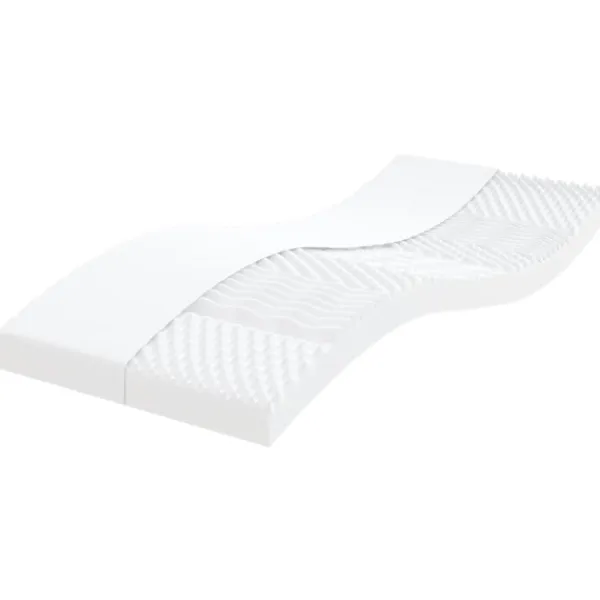 vidaXL Soffor>Dagbädd utdragbar med madrasser 90x200 cm tyg