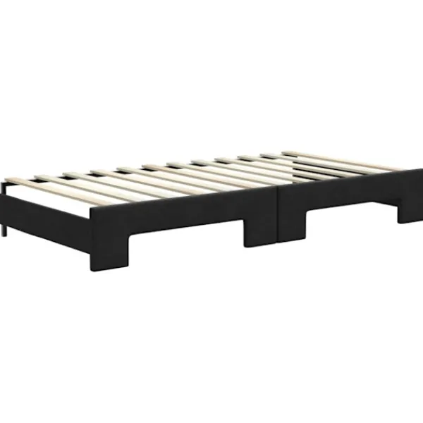 vidaXL Soffor>Dagbädd utdragbar 100x200 cm tyg