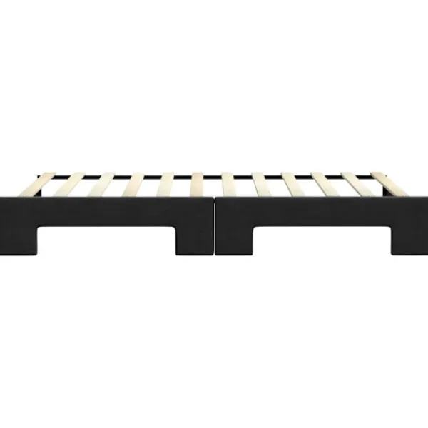 vidaXL Soffor>Dagbädd utdragbar 100x200 cm tyg
