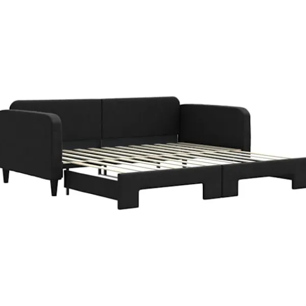 vidaXL Soffor>Dagbädd utdragbar 100x200 cm tyg